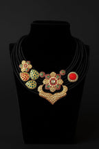 Aganya kreation Necklaces Elegant Vandana Set - Fusion of Ethnic & Western Styles