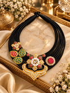 Aganya kreation Necklaces Elegant Vandana Set - Fusion of Ethnic & Western Styles
