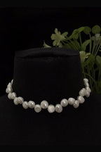 Aganya kreation Necklaces Real Pearl Blakely Choker - Elegant Handcrafted Jewelry