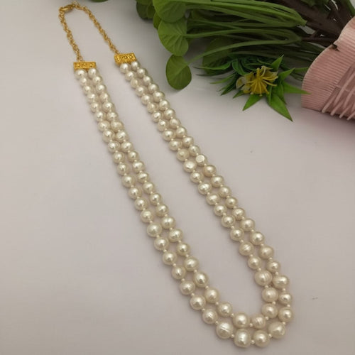 Aganya kreation Necklaces Real Pearl Shaya Mala - Handcrafted Elegance for Every Occasion