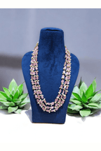 Aganya kreation Necklaces Reshma Monalisa Stone Mala - Elegant Natural Jewelry