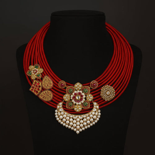 Aganya kreation Necklaces Vaishavi Necklace - Ethnic & Western Fusion Jewelry
