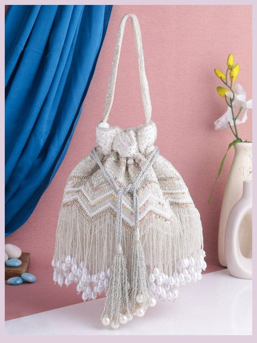 Aganya kreation Potli Designer Shama Potli Bag - Elevate Your Style with Elegance 1