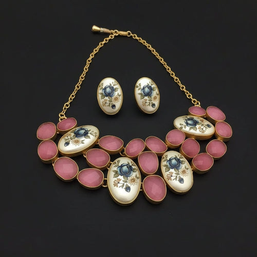 Aganya kreation Real pearl set Daisy Real Pearl Set - Whimsical Elegance in Jewelry