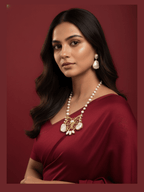 Aganya kreation Real pearl set Erica Real Pearl Set - Elegant Handcrafted Jewelry