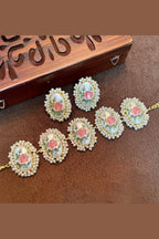 Aganya kreation Real pearl set Malya Real Pearl Set - Exquisite Handmade Jewelry