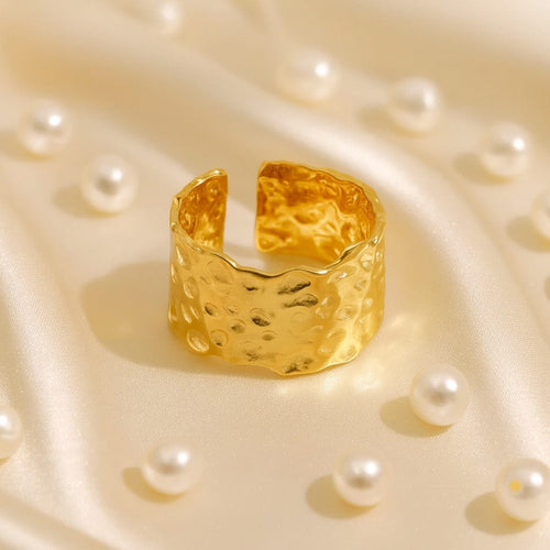 Aganya kreation Rings Ginza 18k Gold Plated Anti tarnish ring