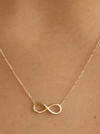 Aganya kreation Rings Infinity chain– 18k Gold Plated Stainless Steel Tarnish Free Waterproof Female Jewellery