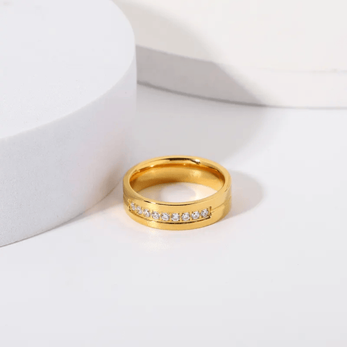Maria Ring Stainless Steel Anti Tarnish Waterproof Female Jewellery