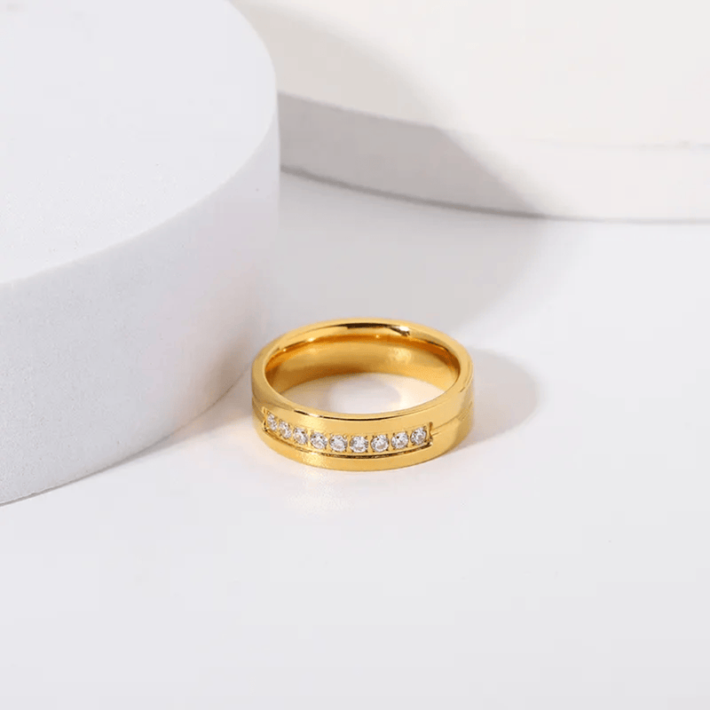 Maria Ring Stainless Steel Anti Tarnish Waterproof Female Jewellery