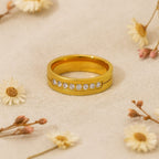 Maria Ring Stainless Steel Anti Tarnish Waterproof Female Jewellery