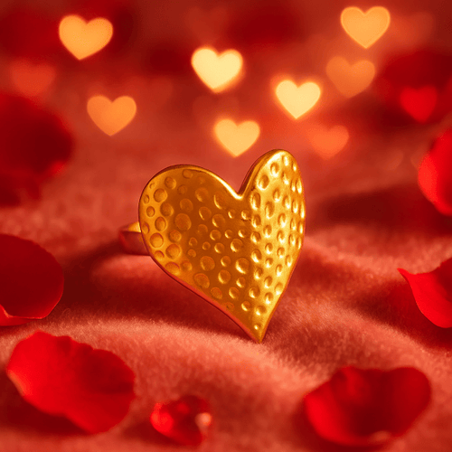 Aganya kreation Rings Ruhan 18k anti tarnish 18k gold plated ring