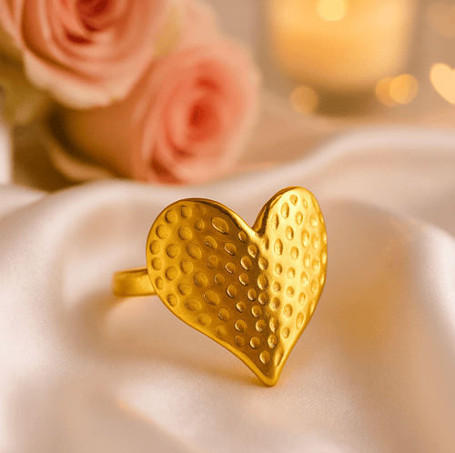 Aganya kreation Rings Ruhan 18k anti tarnish 18k gold plated ring