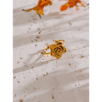 Aganya kreation Rings Sleek 18k Gold Plated ring anti tarnish