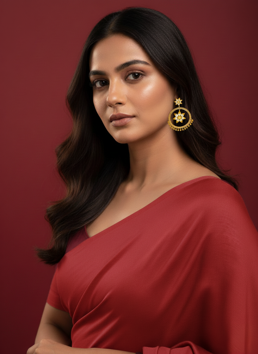 Embelished Chandbali