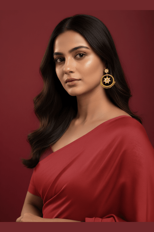 Embelished Chandbali