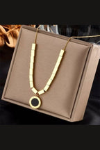 C-201 – 18k Gold Plated Stainless Steel Tarnish Free Waterproof Female Necklace