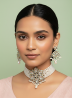 Nitya polkk kundan set