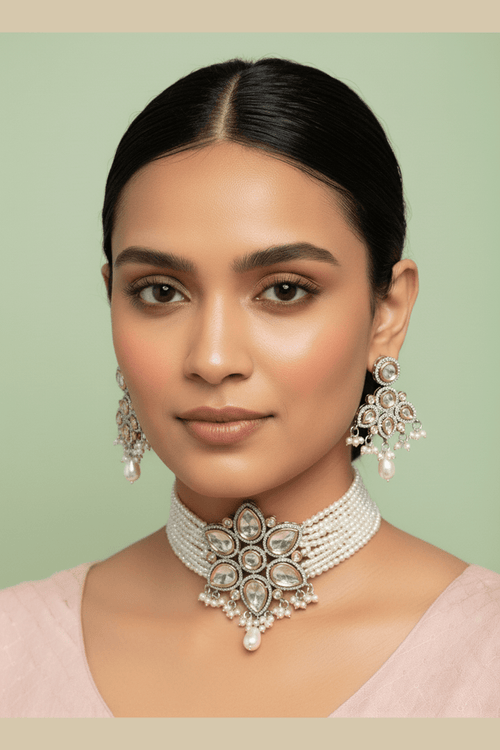 Nitya polkk kundan set