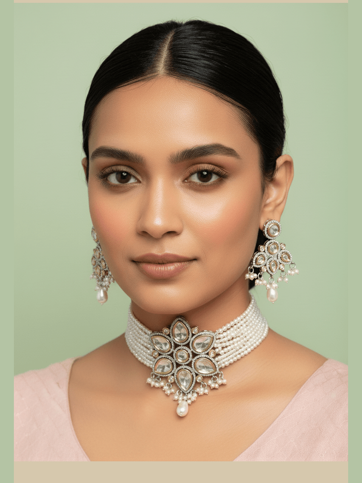 Nitya polkk kundan set
