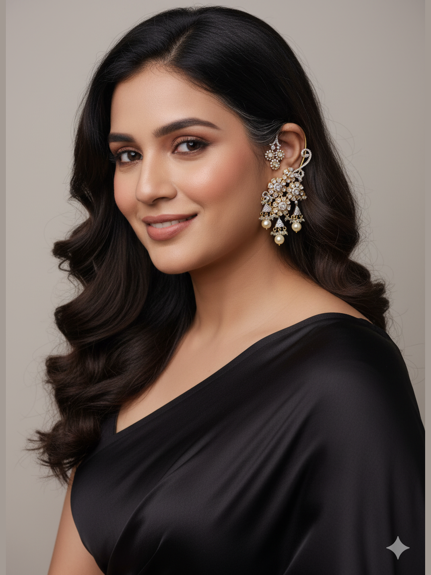 Karishma kundan Ear cuffs