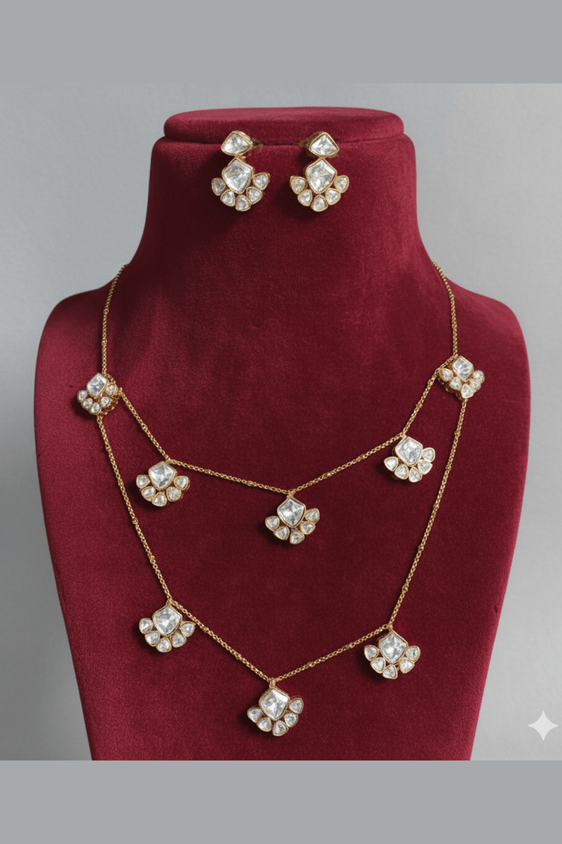 Sonal polki kundan designer set