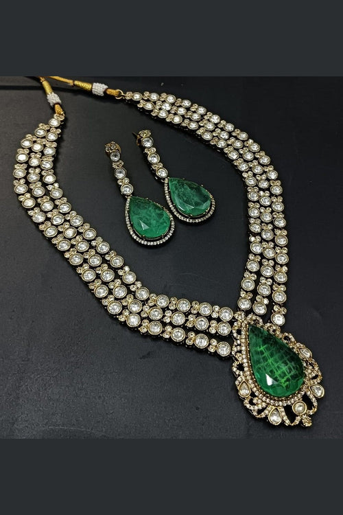 Arghya polki kundan set