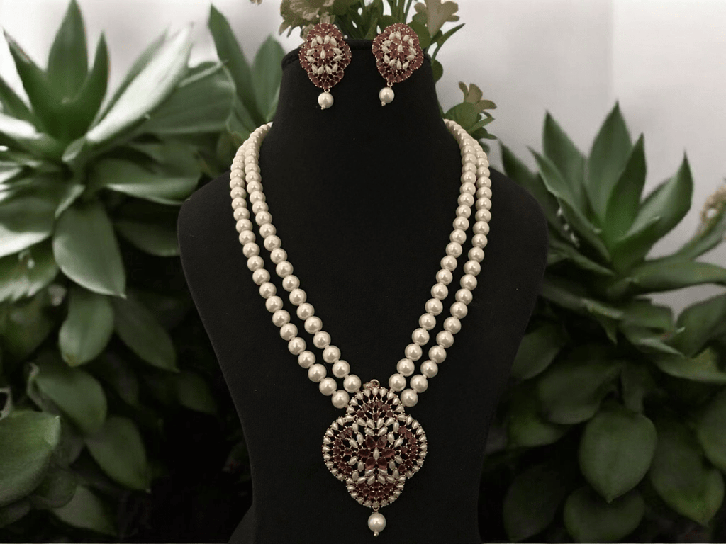Mahika real pearl set