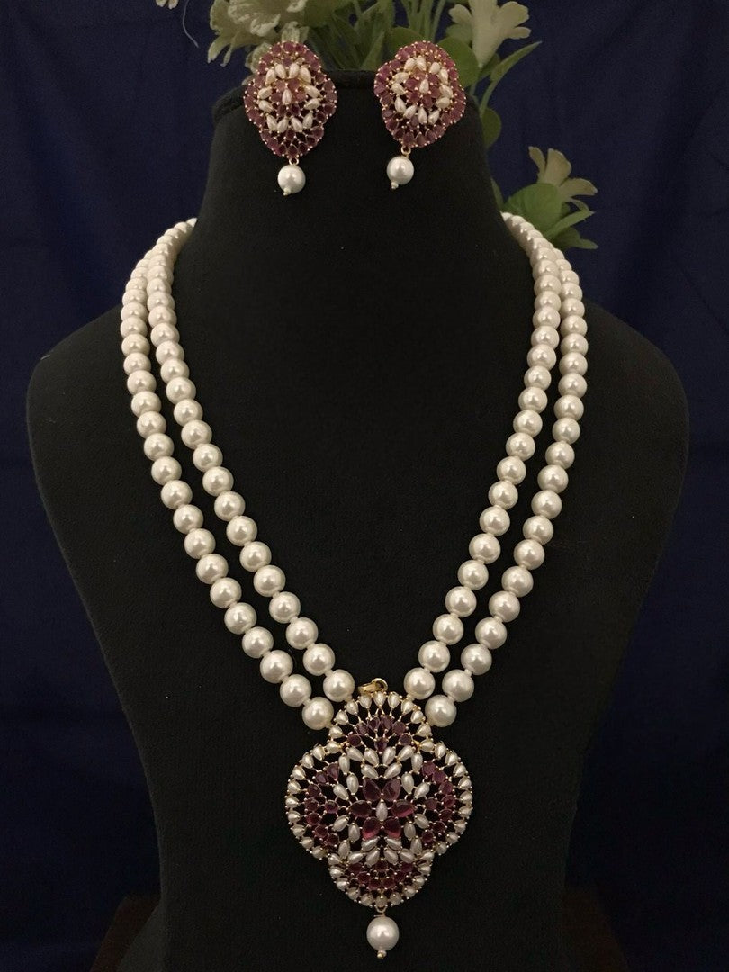 Mahika real pearl set