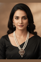 Mahika real pearl set