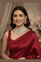 Zarina massonite polki kundan set