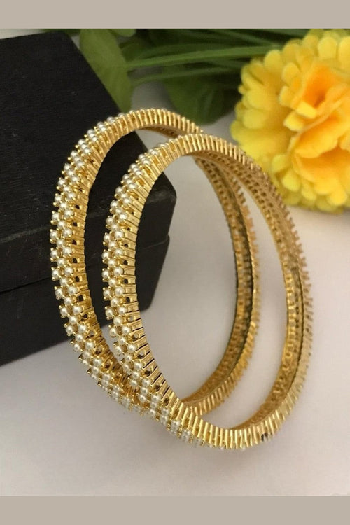 Hiya real pearl bangles