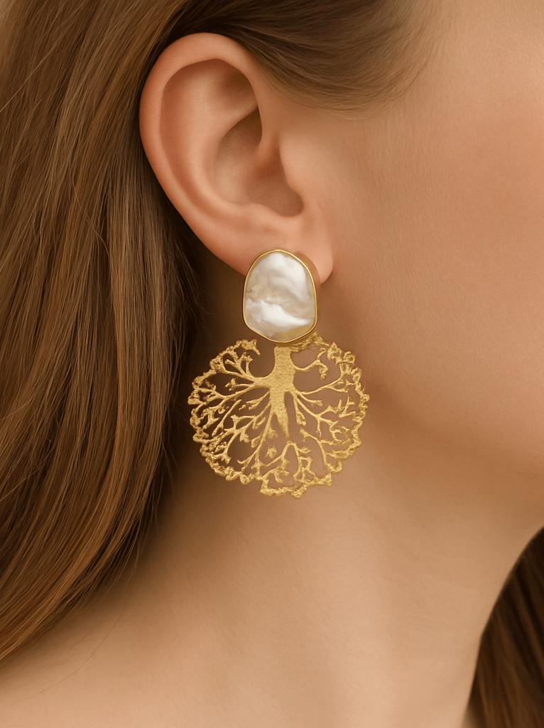 Chandrika real pearl Earrings