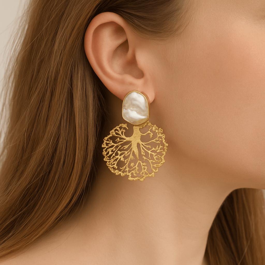 Chandrika real pearl Earrings
