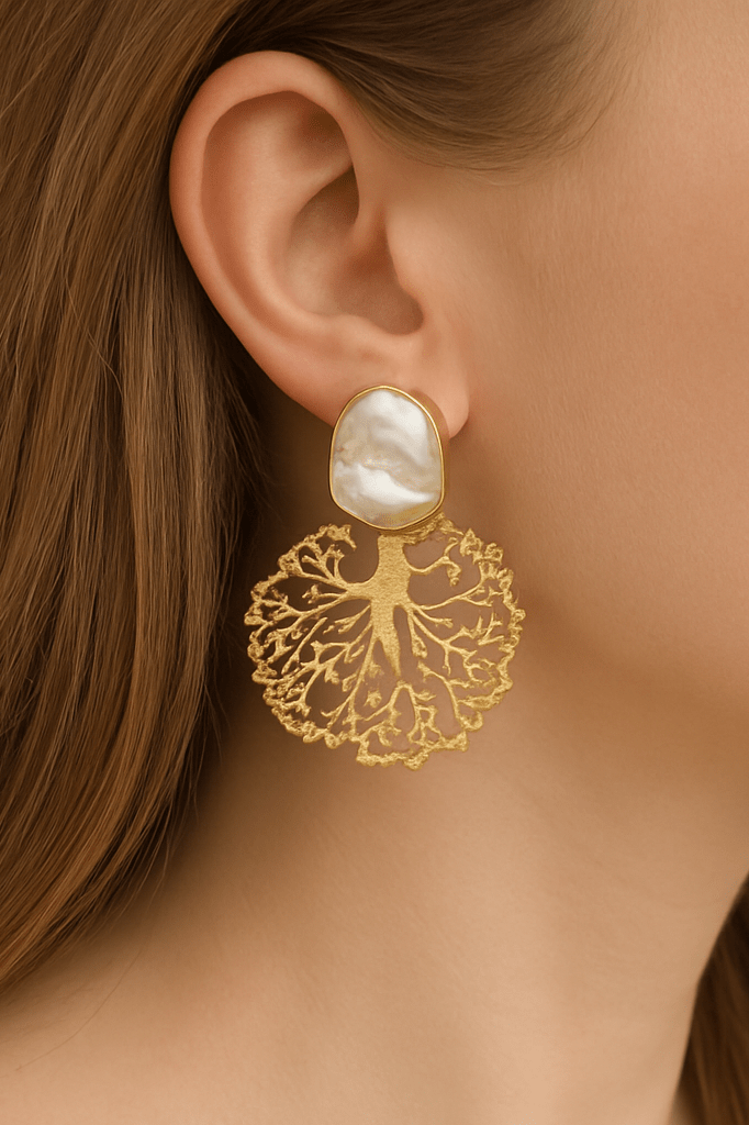 Chandrika real pearl Earrings
