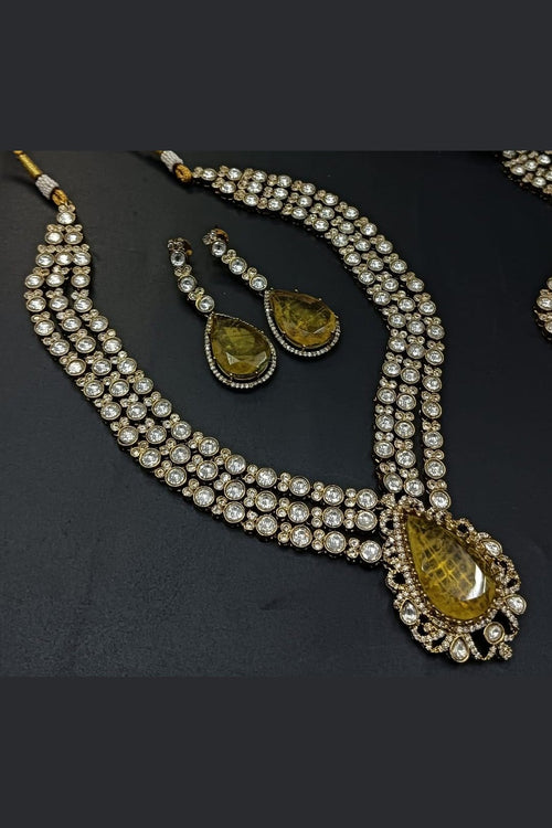 Arghya polki kundan set