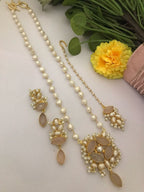 Vibhi real pearl combo set