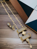 Srinidhi real pearl set