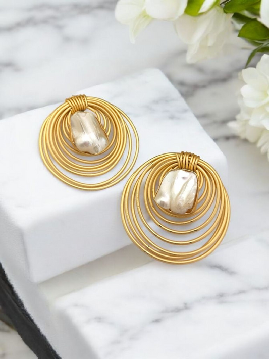 Real Pearl Krushna Earrings