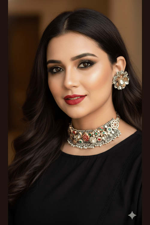 Aishani german silver set