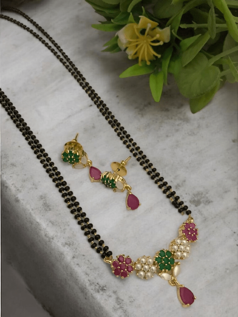 Real pearl kamakhaya mangalsutra
