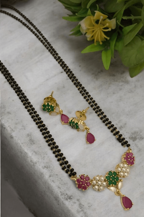 Real pearl kamakhaya mangalsutra