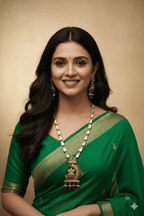 Kalash polki kundan set