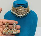 Iksha polki kundan set