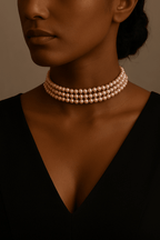 Real pearl banhi set