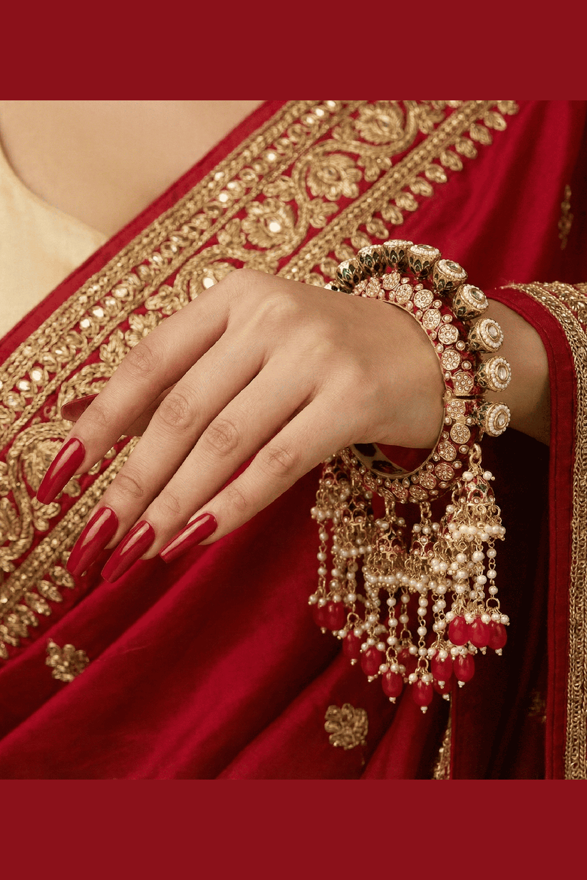 Noor-e-kangan rajwadi jhumki bangles