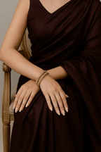 Spiral real pearl bangles
