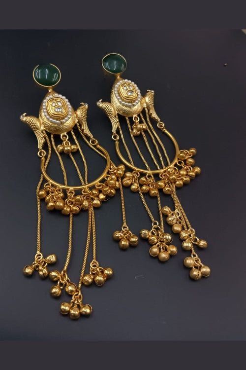 Advaitha Kashmir Kundan earrings