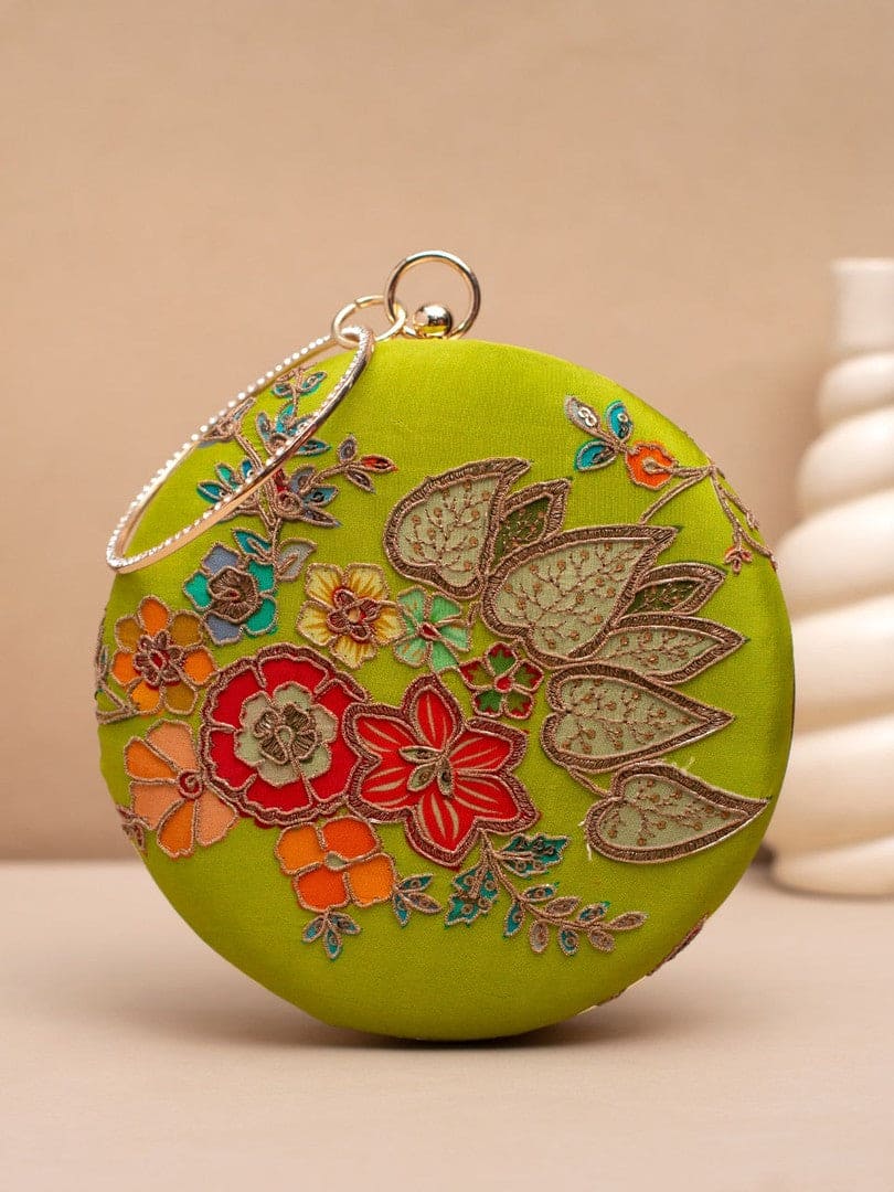 Bhawna embroidered clutch