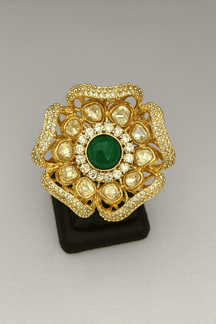 Polki neelima ring